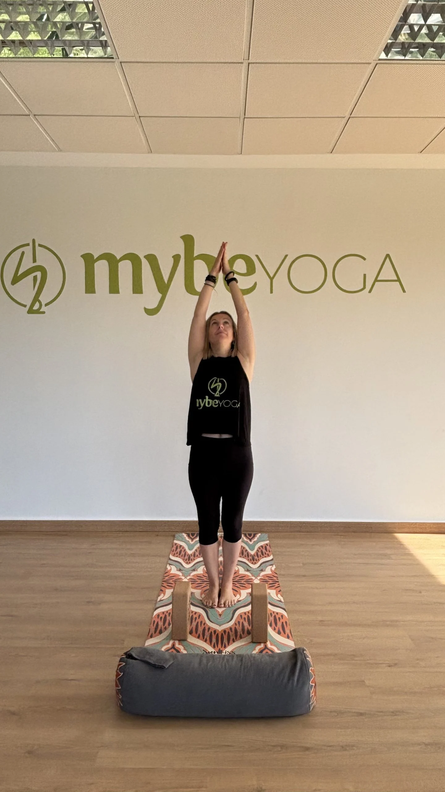 Práctica guiada dentro de la formación de profesorado de yoga